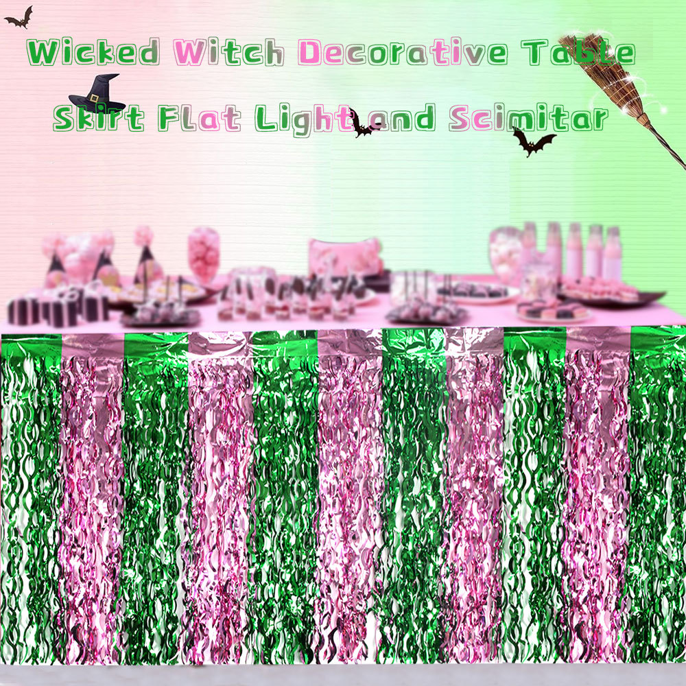 Wicked Witch Party Table Decor - Tinsel Garland Decoration incelemesi ve fiyatı