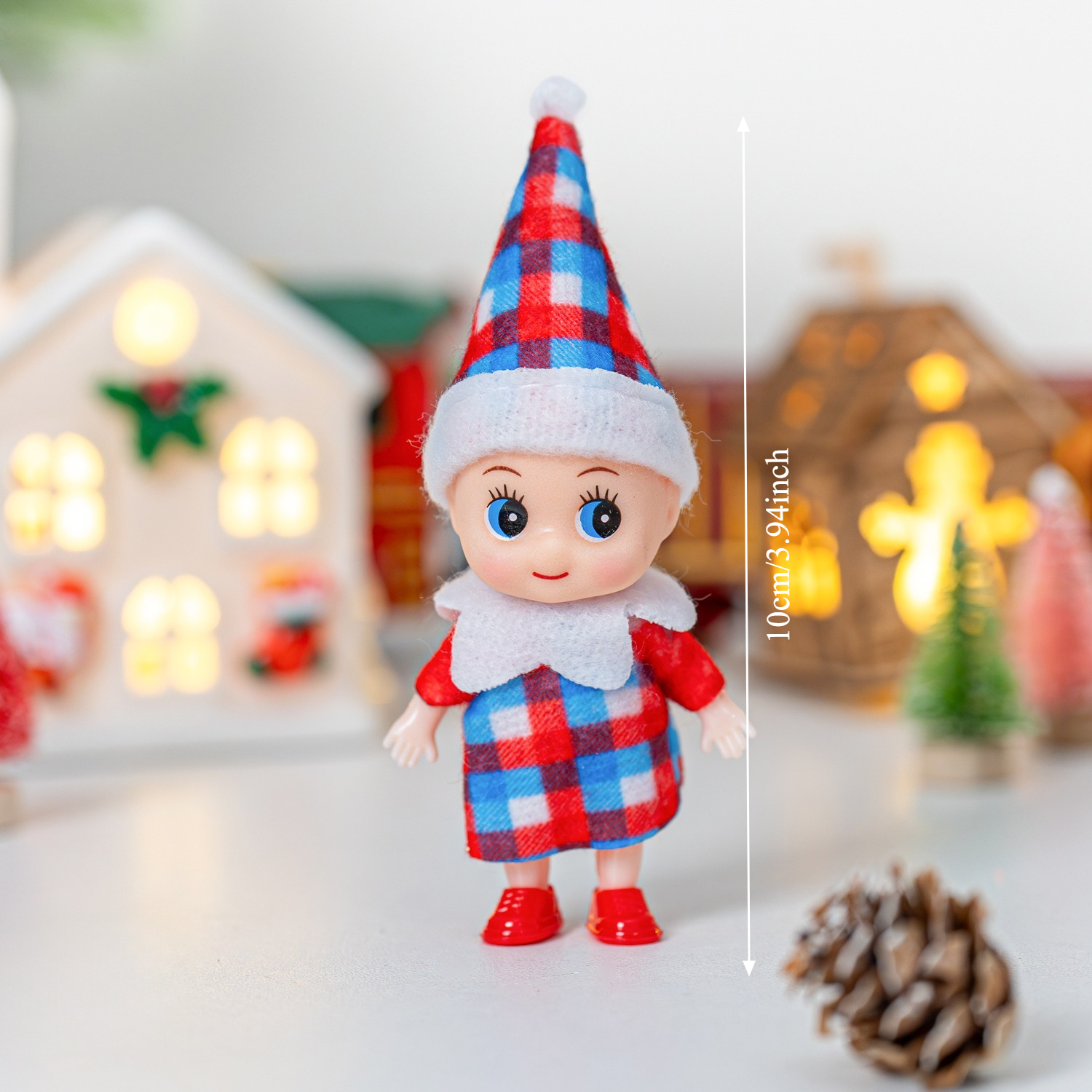 4/5/6 Pcs Mini Baby Elf Christ - Christmas Throw Blanket incelemesi ve fiyatı