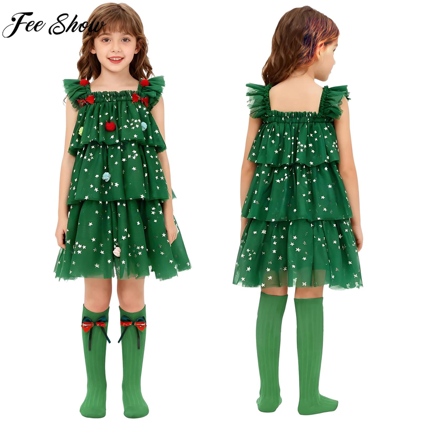 Toddler Girls Christmas Tree E - Elf Costume Christmas incelemesi ve fiyatı