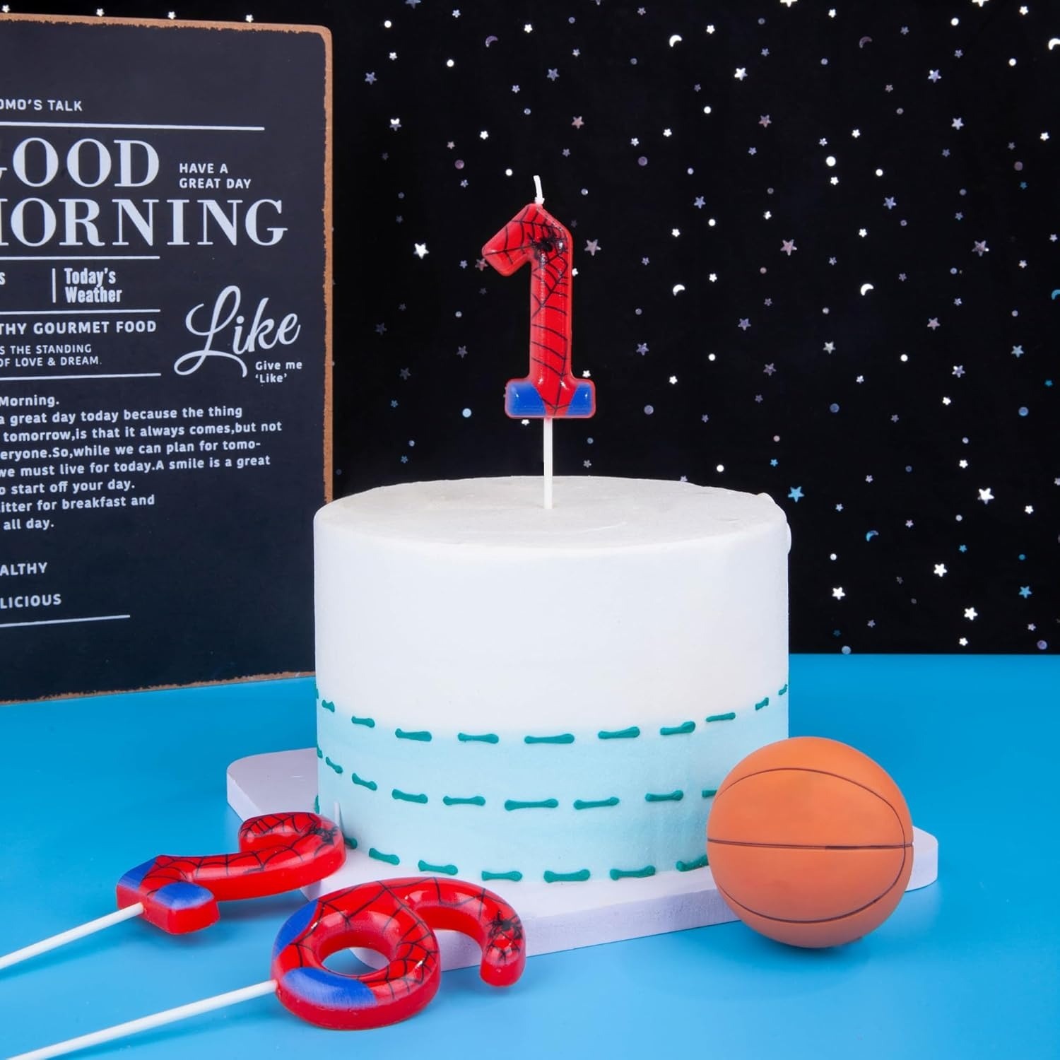 Spider Party 0-9 Birthday Cand - Holiday Candle Set incelemesi ve fiyatı