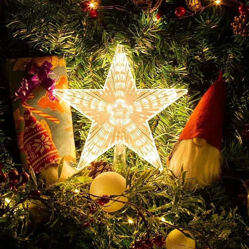 15cm Christmas Decoration Glow - Star Tree Topper incelemesi ve fiyatı