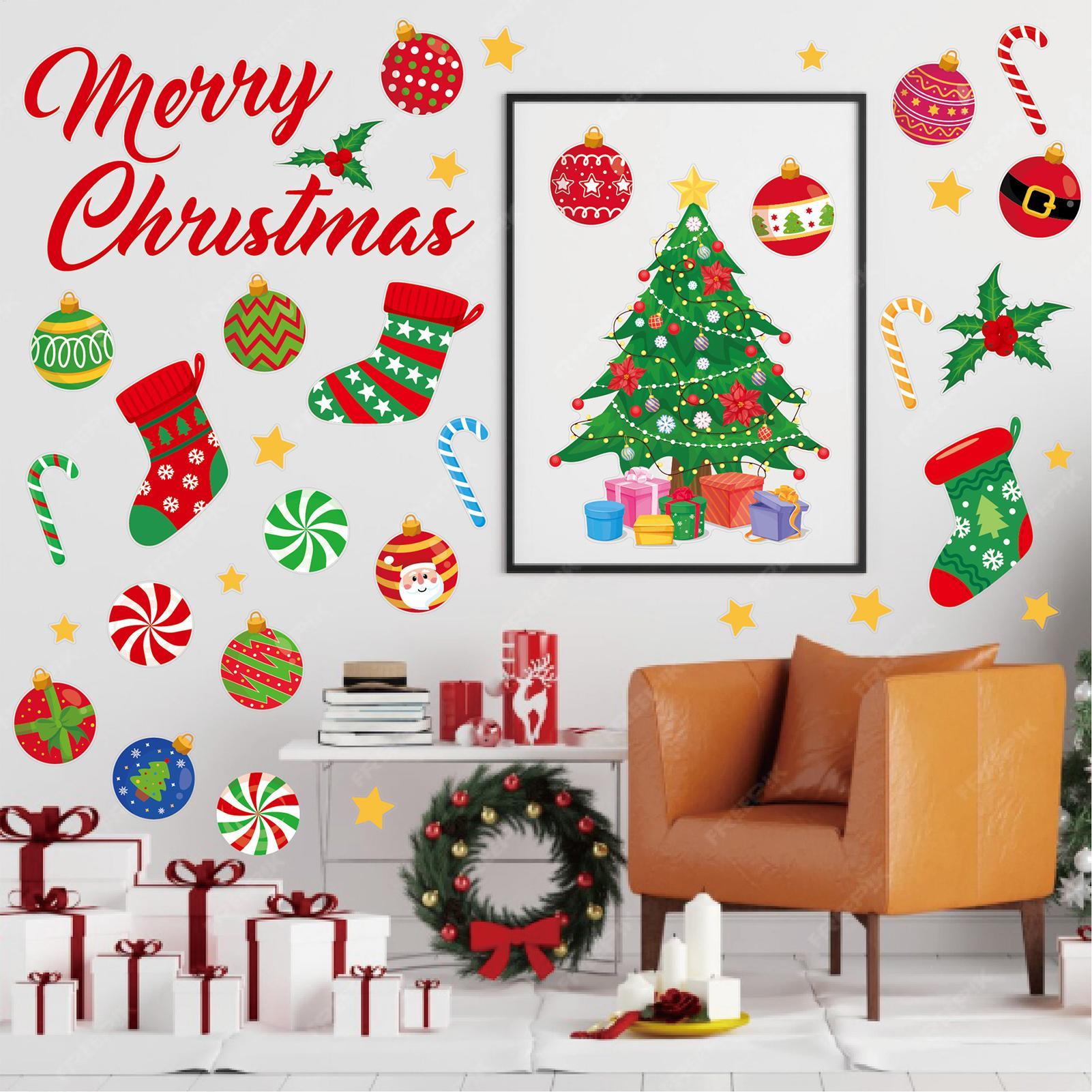 3 Pieces Christmas wall sticke - Snowflake Window Decal incelemesi ve fiyatı