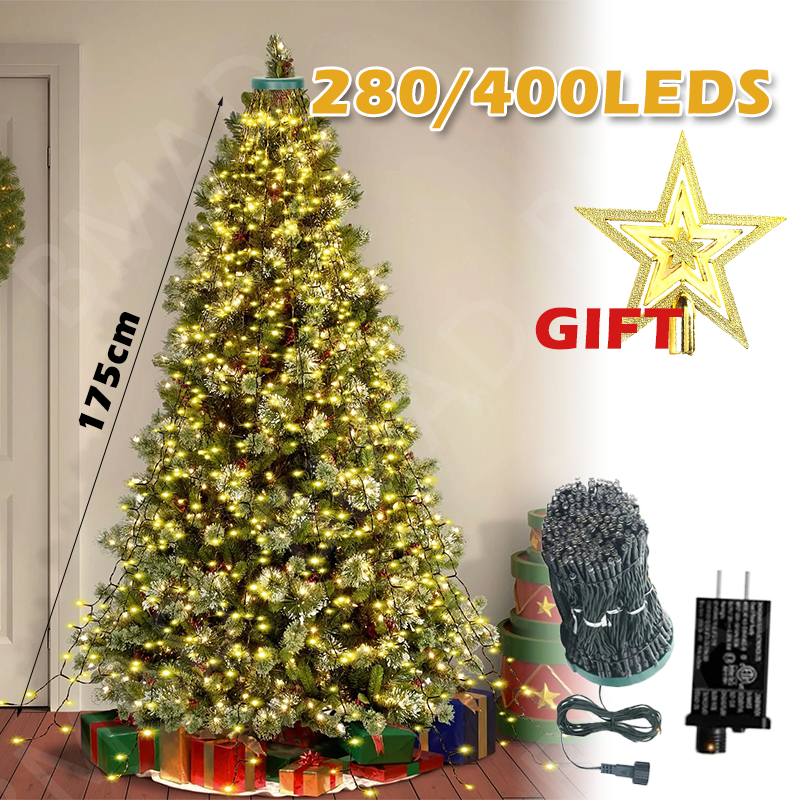 Christmas Tree Waterfall Light - Led Fairy String Lights incelemesi ve fiyatı