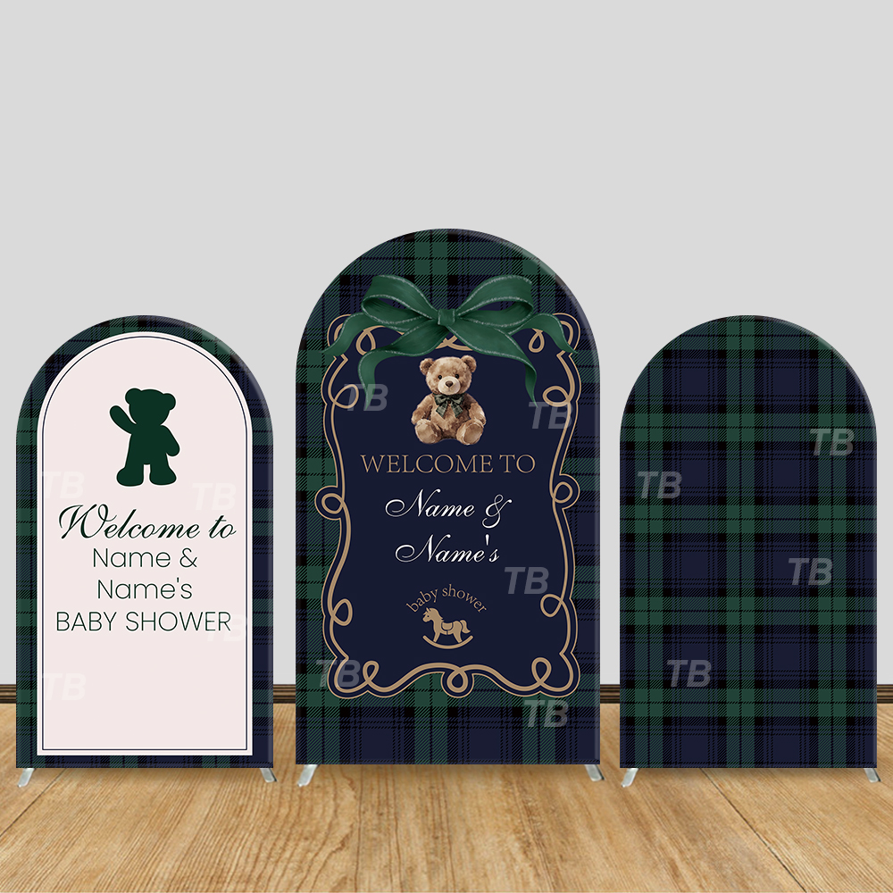 Teddy Bear Plaid Theme Arch Ba - Christmas Throw Blanket incelemesi ve fiyatı