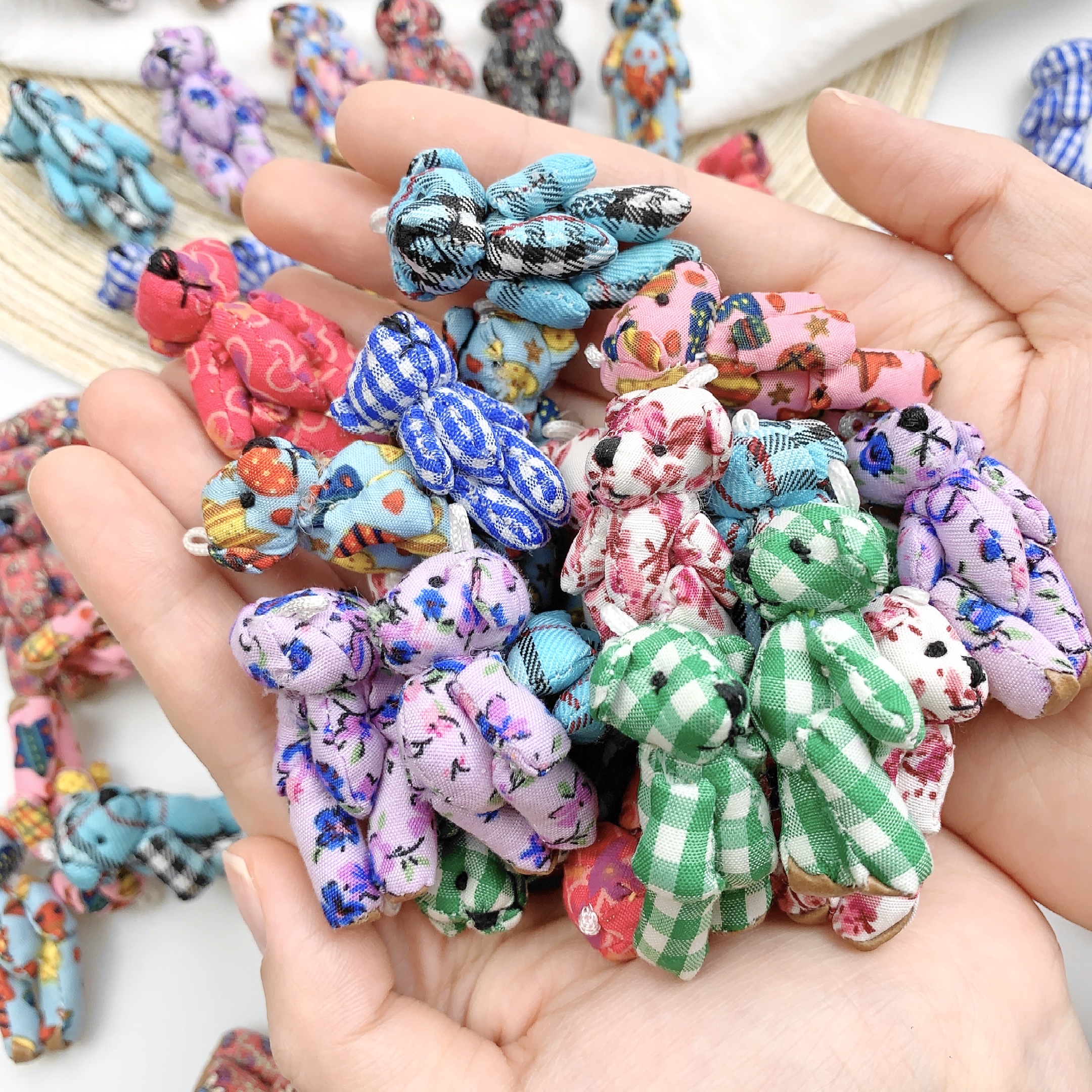 10pcs Mini Joint Bears Plush K - Christmas Throw Blanket incelemesi ve fiyatı