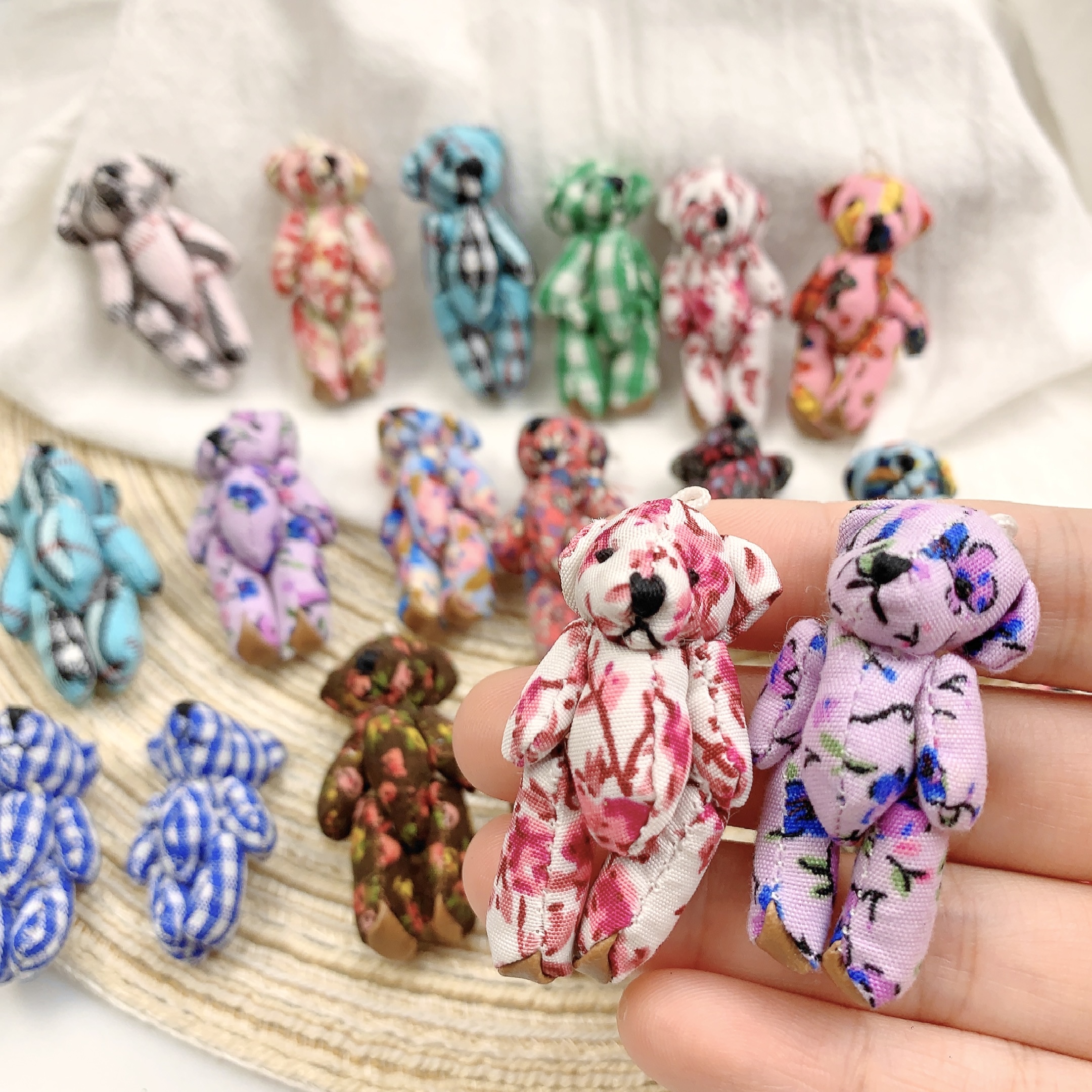 10pcs Mini Joint Bears Plush K - Christmas Throw Blanket incelemesi ve fiyatı