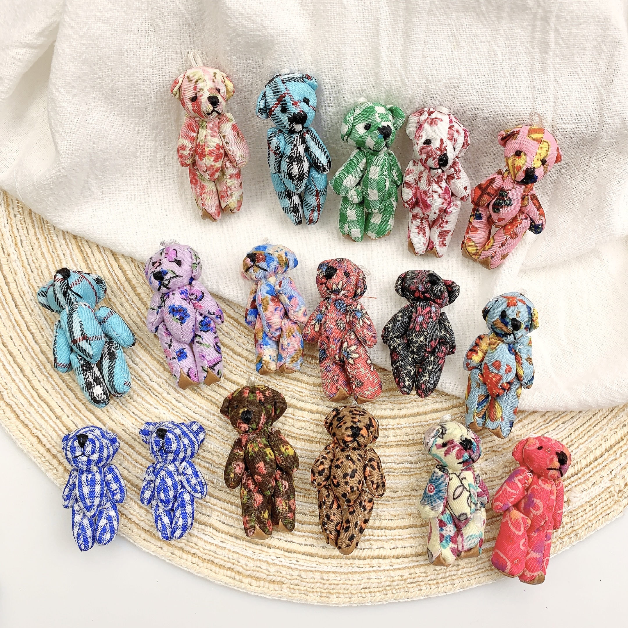10pcs Mini Joint Bears Plush K - Christmas Throw Blanket incelemesi ve fiyatı