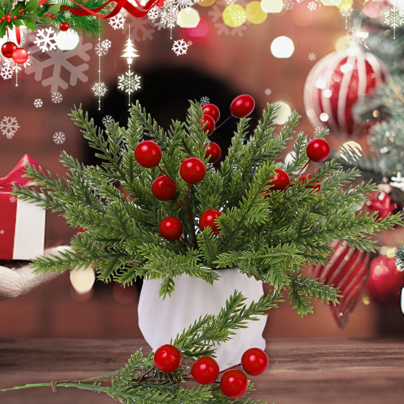 Christmas Artificial Pine Need - Christmas Wreath Fake incelemesi ve fiyatı