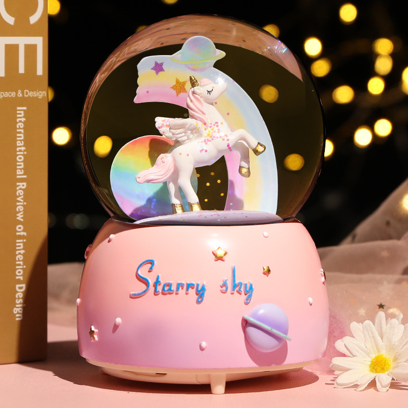 New Crystal Ball Music Box Gir - Snow Globe Musical incelemesi ve fiyatı