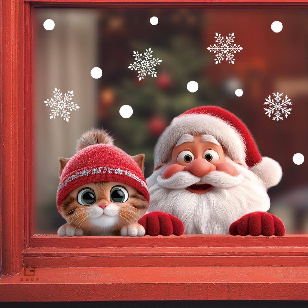 Christmas Window Door Mirror S - Snowflake Window Decal incelemesi ve fiyatı